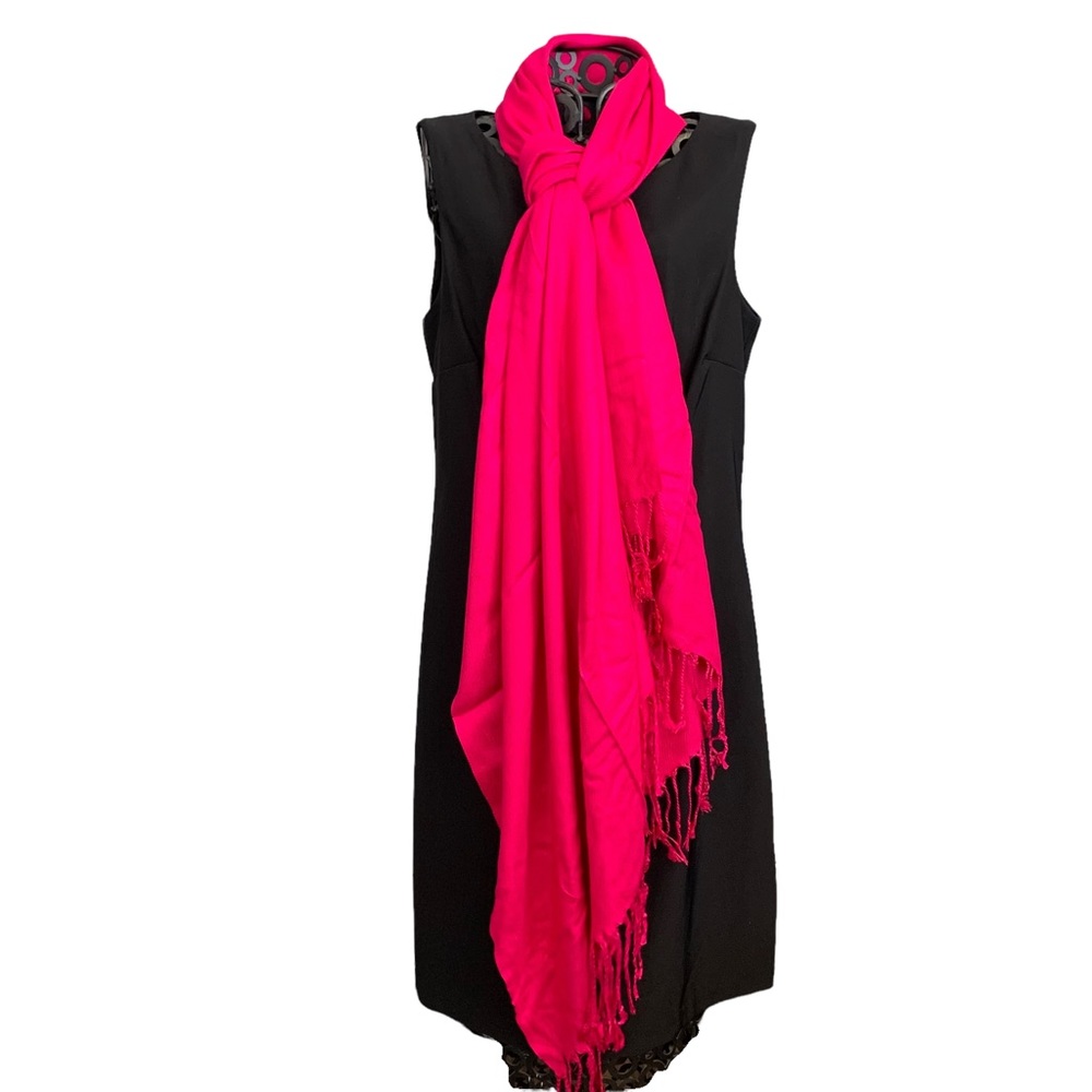 Pashmina Wrap Shawl Scarf in Fuchsia